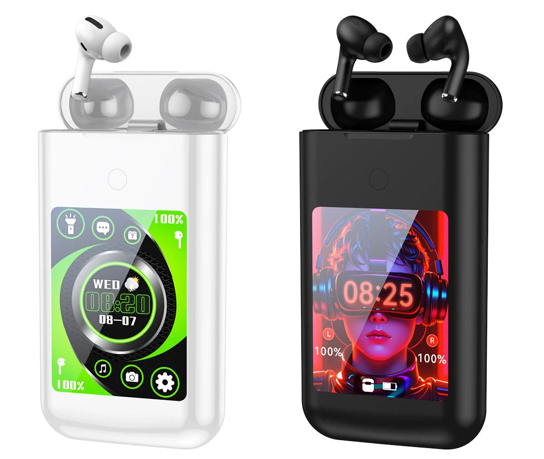 Batería Portátil con Auriculares Inalámbricos