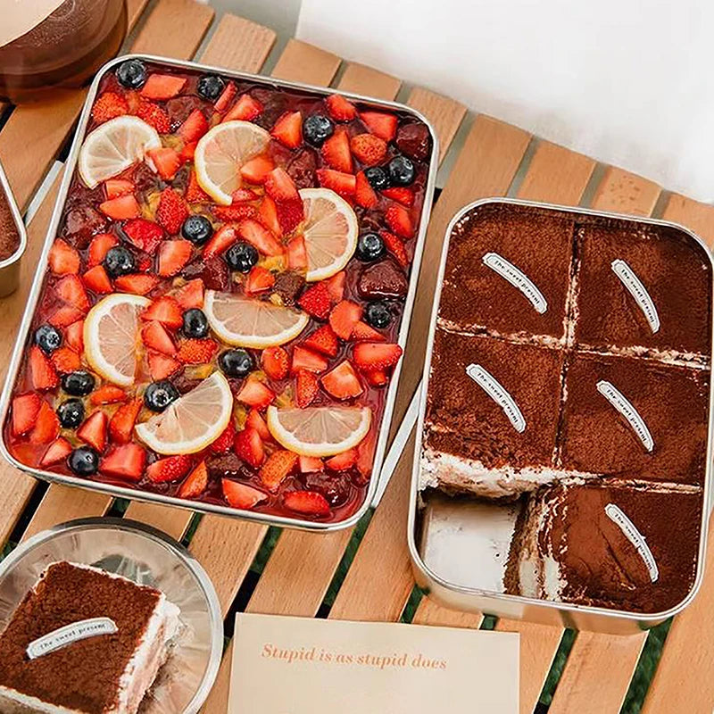 Cajas de Acero Inoxidable para Alimentos