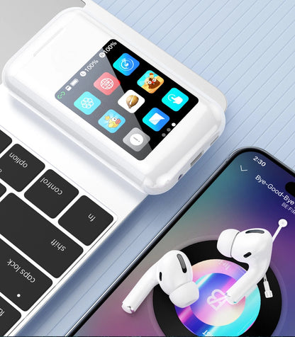 Batería Portátil con Auriculares Inalámbricos