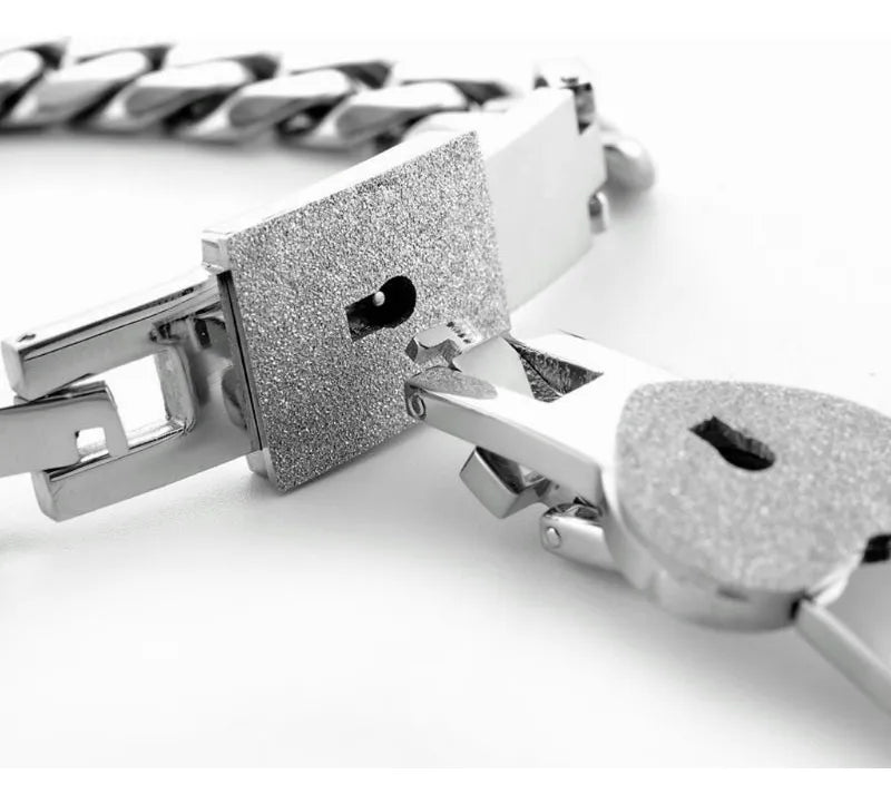 2 Pulseras de Candado para Parejas