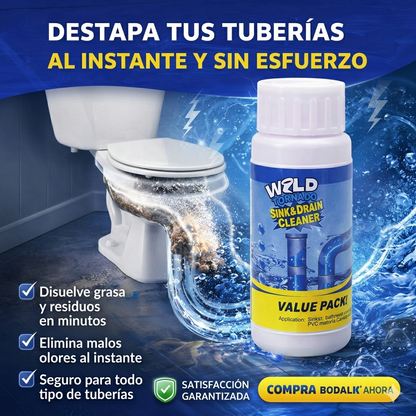 Polvo Limpiador de Tuberias
